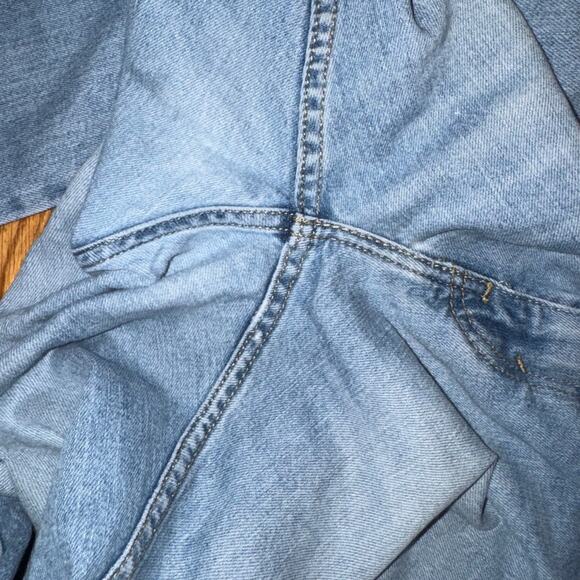 Levi’s 512 Slim Taper Jeans 32x29 Light Wash Y2K Grunge - Picture 4 of 6